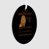 À Mon Beau-Fils, Donne-Toi Une Fille Magnifique (devant)