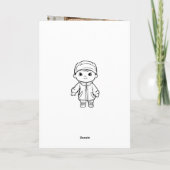 À mon bébé le plus doux Joyeux anniversaire, carte (Dos)