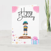 À mon bébé le plus doux Joyeux anniversaire, carte (Devant)
