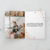 À mon bébé le plus doux Joyeux anniversaire, carte (Intérieur)