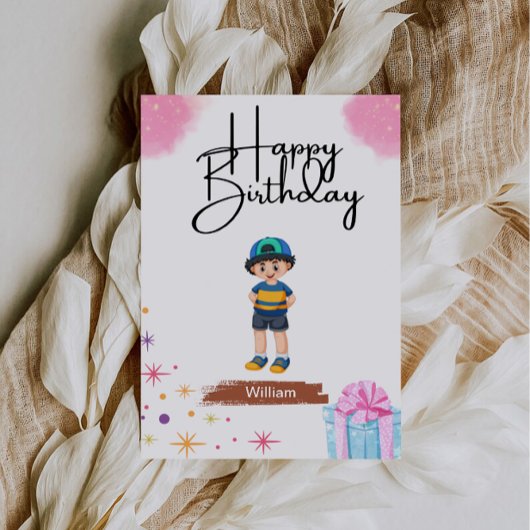 À mon bébé le plus doux Joyeux anniversaire, carte