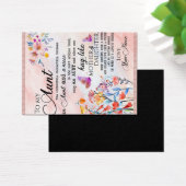 À Mon Cadeau Tante, Cadeau Papillon De La Nièce (Bureau)