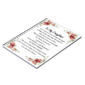 À mon Carnet fille (Côté gauche)