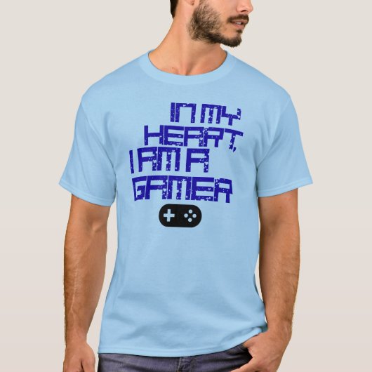 À mon coeur, je suis un T-shirt de Gamer - Satoru (Devant)
