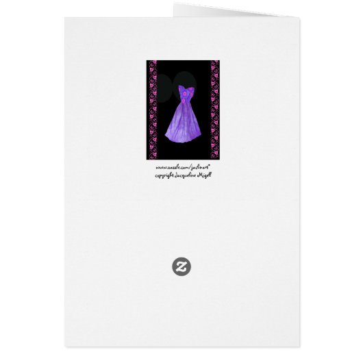 À mon futur mari - robe pourpre (Dos)