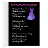 À mon futur mari - robe pourpre (Intérieur (Droit))