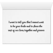 À ***MON GROOM*** J'AIME "NOUS" (CARTE DU JOUR DU  (Intérieur Horizontal (Bas))