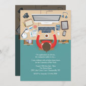 À Mon Invitation De Bureau (Devant / Derrière)