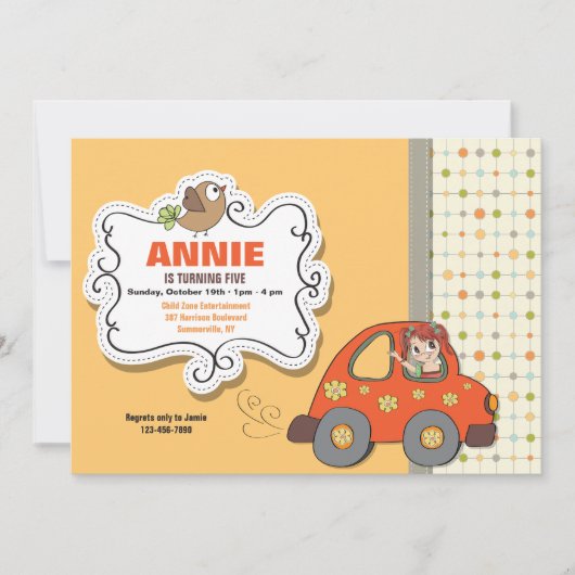 À mon invitation de manière (Devant)