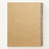 À mon journal de carnet personnalisé de ma petite- (Dos)