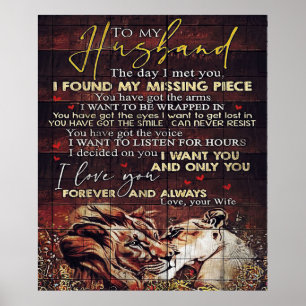 À mon mari Cadeau de décoration de maison