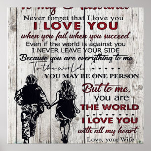 À mon mari   Décoration familiale   À ma famille