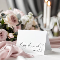 "À Mon Père Bonus Le Jour De Mon Mariage" Carte Me