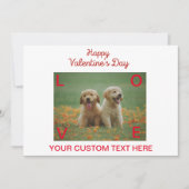 À mon poulain, carte Heureuse Sainte-Valentin (Devant)