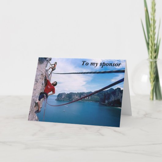 À mon sponsor merci 2 (Devant)
