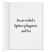 À MON ***TWIN*** LE JOUR DU MARIAGE** (Intérieur (Droit))