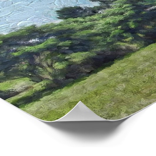 A Monet Palm Poster (Hoek)