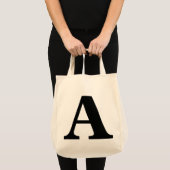 "A" Monogram Bag Tote Bag (Voorkant (product))