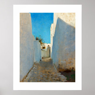 A Moroccan Street Scene (ca. 1879-1880) Poster