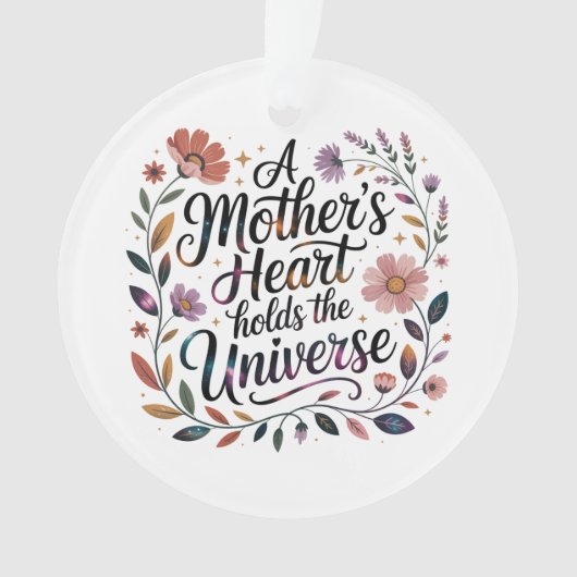 A Mother's Heart Holds The Universe (devant)