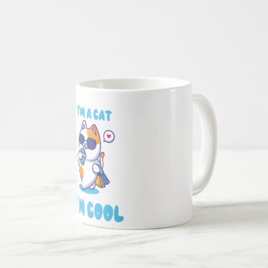 A mug Cool Cat (Devant droit)