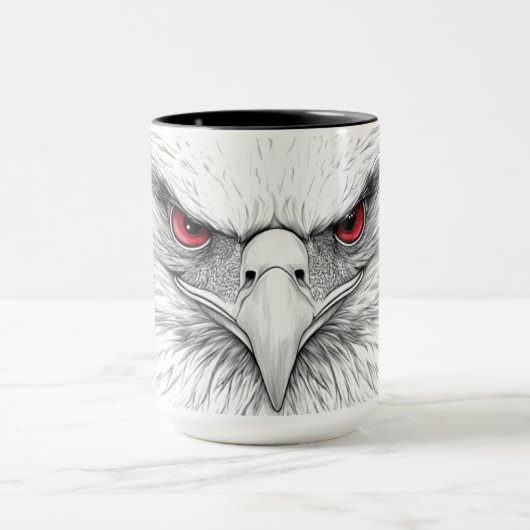 A mug with a picture of a bird mok (Midden)