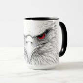 A mug with a picture of a bird mok (Voorkant rechts)