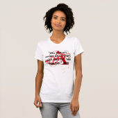 A Nathaniel Hawthorne Fans RED MARK DESIGN T-Shirt (Voorkant volledig)
