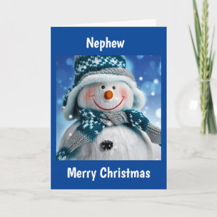 À **NEVEU** AMUSE-TOI À NOËL CARTE DE VOEUX