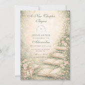 A New Chapter Begins Bridal Shower Kaart (Voorkant)