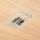 A New Chapter Bridal Shower Acrylic Invitation (Poser)