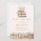 A New Chapter Bridal Shower Invitation (Devant)