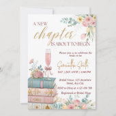 A New Chapter Bridal Shower Invitation Template (Devant)