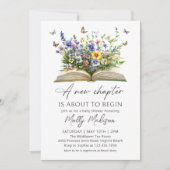 A new Chapter Is About To Begin Baby Shower Kaart (Voorkant)