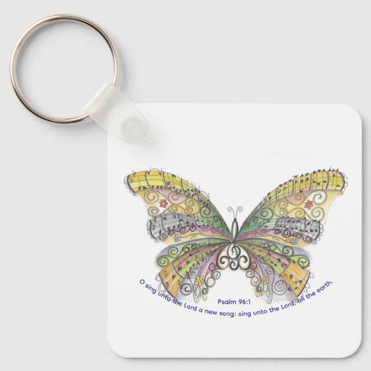 A New Song Sleutelhanger (Voorkant)