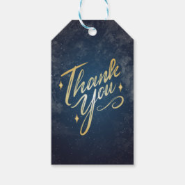 A Night Under the Stars Bedankt Cadeau Labels Cadeaulabel