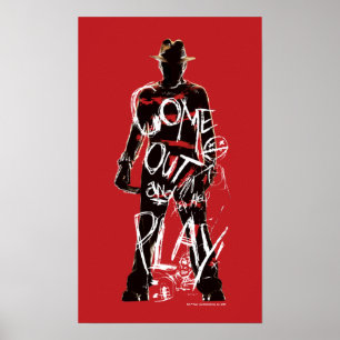 A Nightmare on Elm Street Come Out and Play Poster
