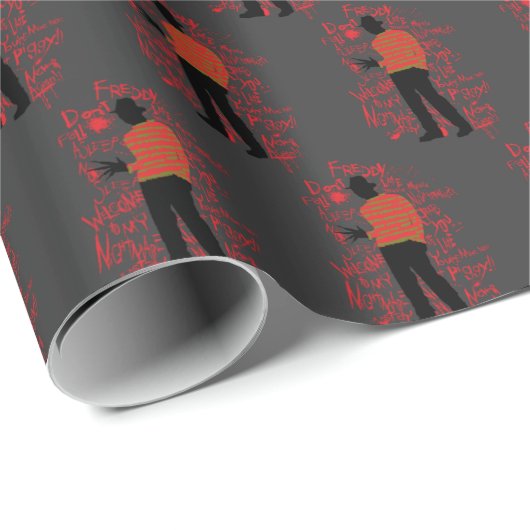 A Nightmare on Elm Street | Don't Fall Asleep Cadeaupapier (Rol Hoek)