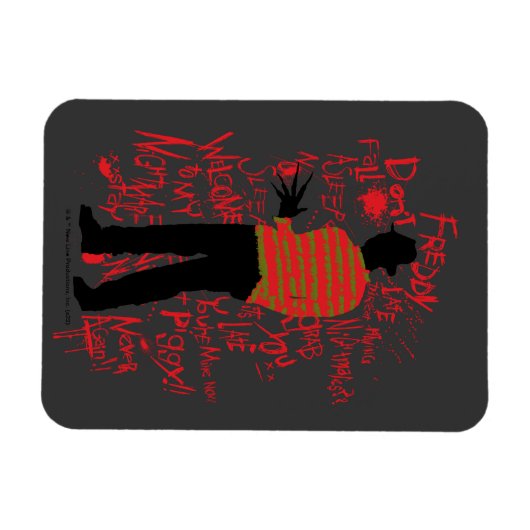 A Nightmare on Elm Street | Don't Fall Asleep Magneet (Horizontaal)