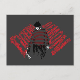 A Nightmare on Elm Street   Droomdemon Freddy Feestdagenkaart