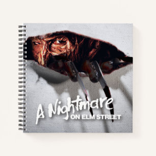 A Nightmare on Elm Street Freddy Krueger Peeking Notitieboek