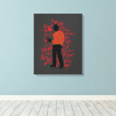 A Nightmare on Elm Street | Geen Herfst Aslapen Canvas Afdruk (Insitu (Houten vloer))