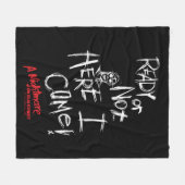 A Nightmare on Elm Street | Hier kom ik Fleece Deken (Voorkant (Horizontaal))