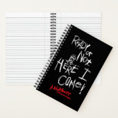 A Nightmare on Elm Street | Hier kom ik Notitieboek (Binnen)