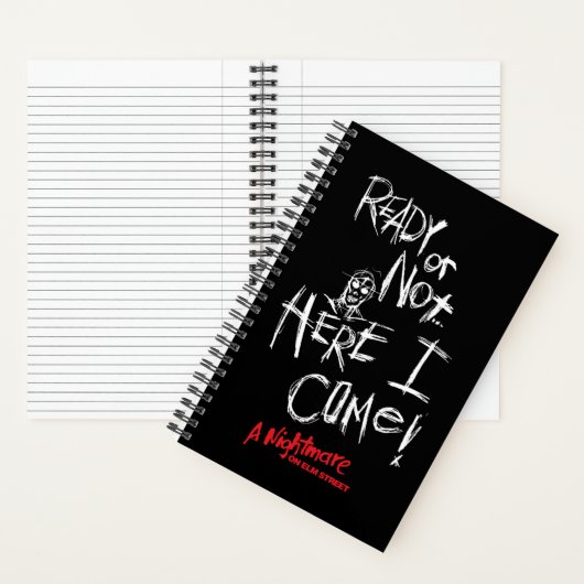 A Nightmare on Elm Street | Hier kom ik Notitieboek (Binnen)