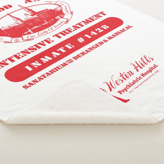 A Nightmare on Elm Street | Springwood Asylum Sherpa Deken (3/4)