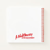 A Nightmare on Elm Street | Springwood High Notitieboek (Achterkant)