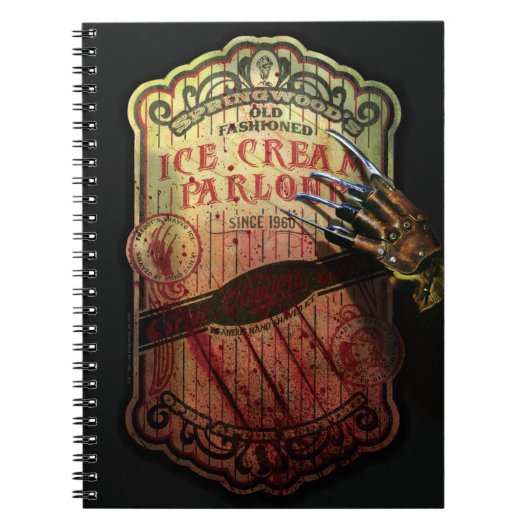 A Nightmare on Elm Street | Springwood's Ijszaak Notitieboek (Voorkant)