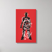 A Nightmare on Elm Street | Uitvoeren en afspelen Canvas Afdruk (Voorkant)