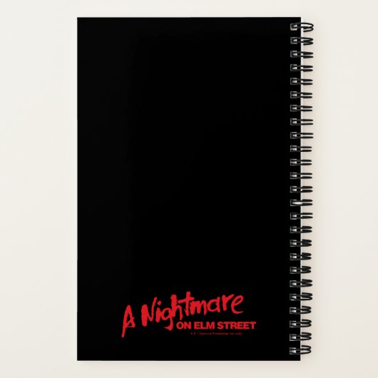 A Nightmare on Elm Street | Uitvoeren en afspelen Notitieboek (Achterkant)